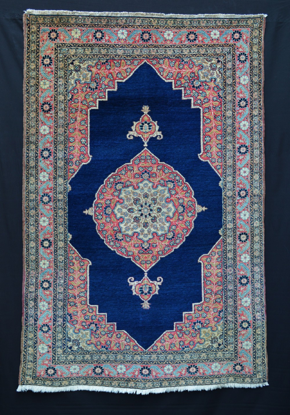 antique pair of tabriz city rugs tabriz northwest persia