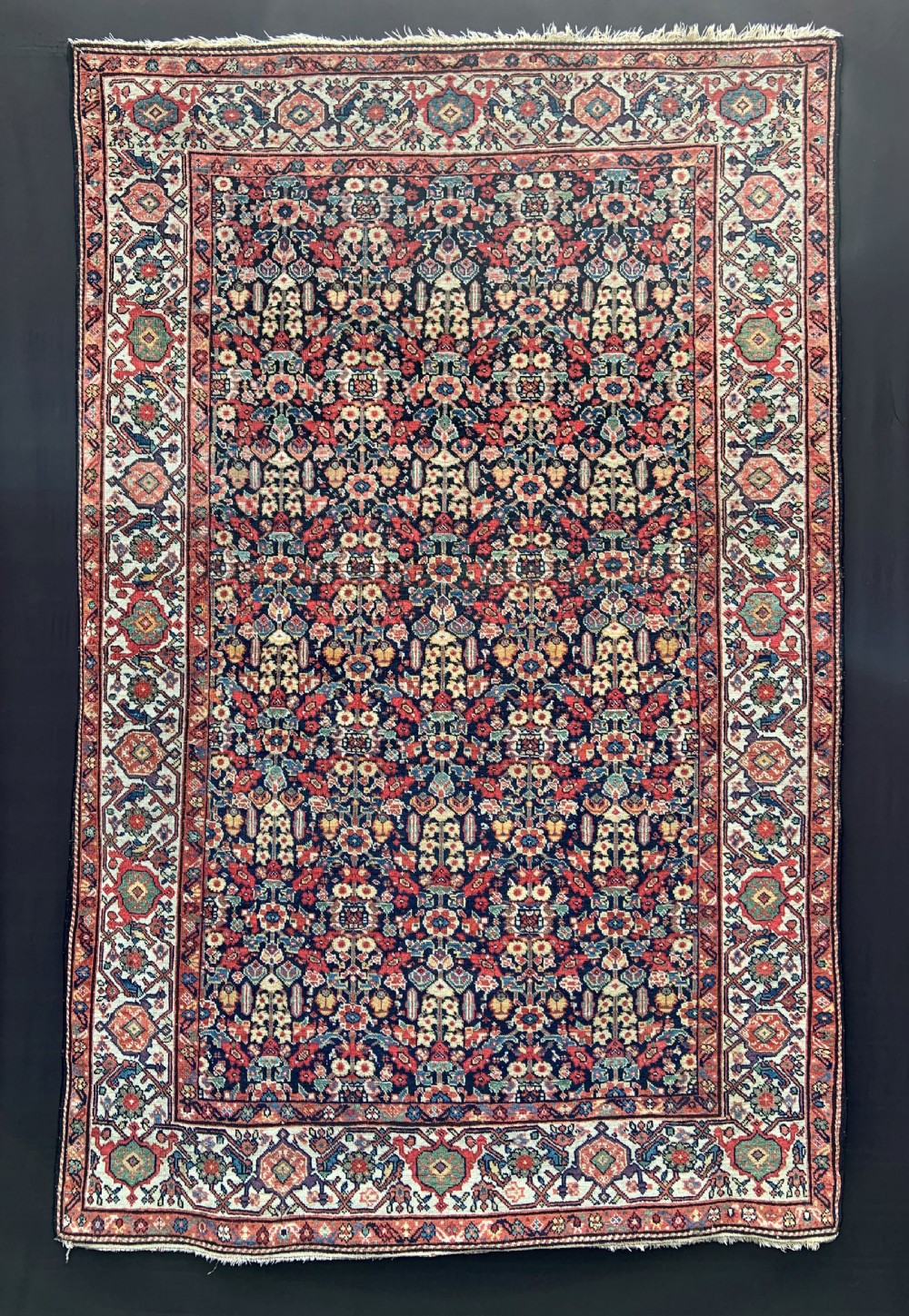 antique feraghan rug feraghan northwest persia