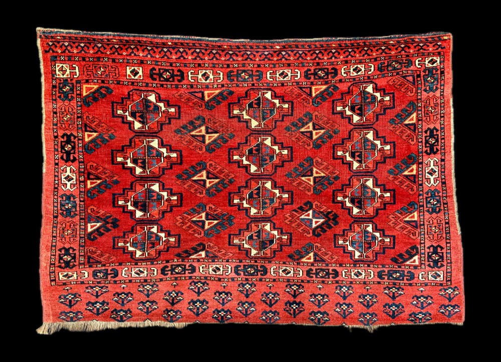antique turkmen chuval kizyl ayak tribe turkmenistan central asia