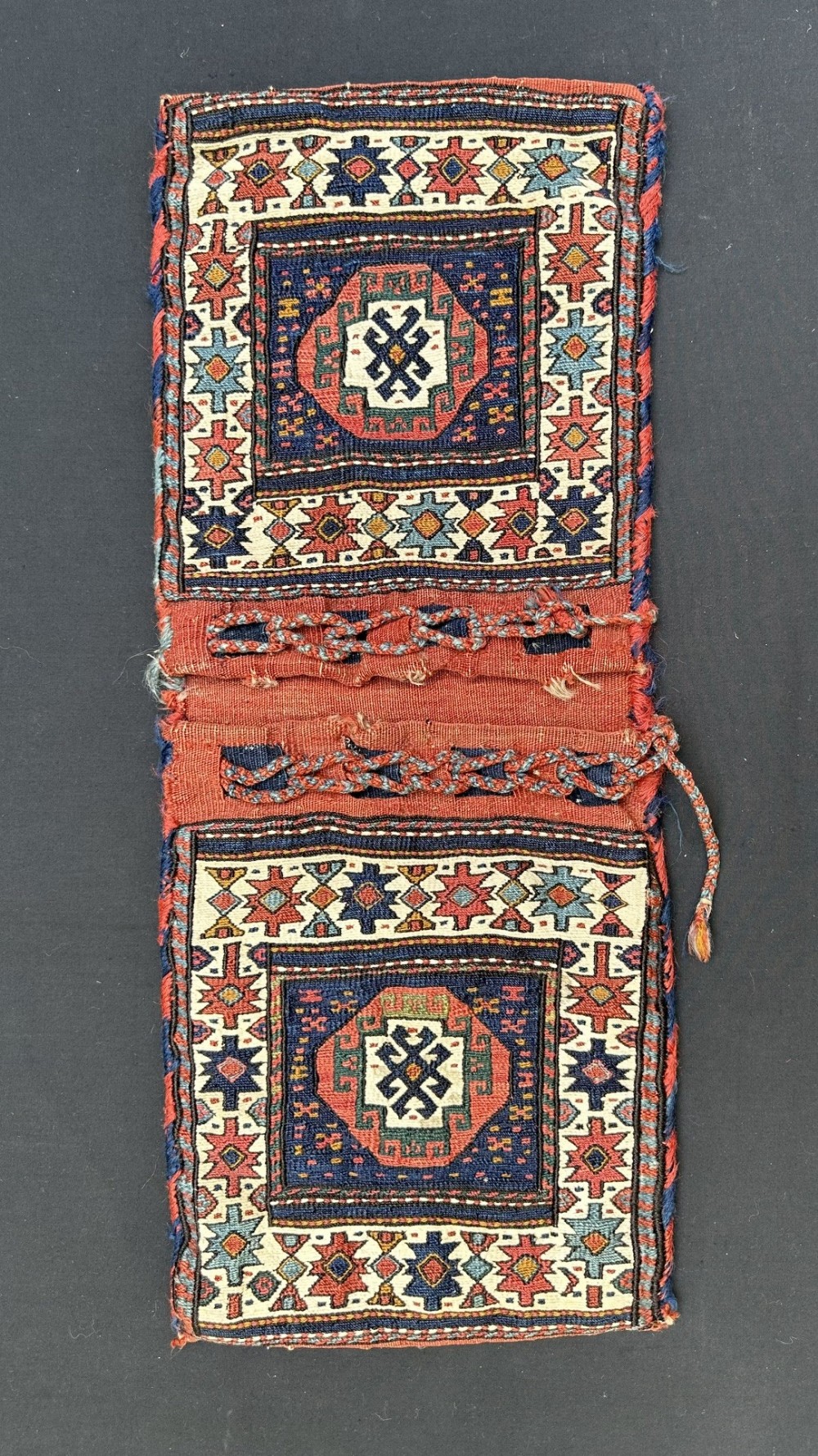 antique mini saddlebags shahsevan nomads of moghan azerbaijan