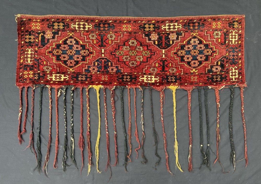 antique turkmen asmalyk chowdur tribe aralocaspian steppes turkmenistan central asia