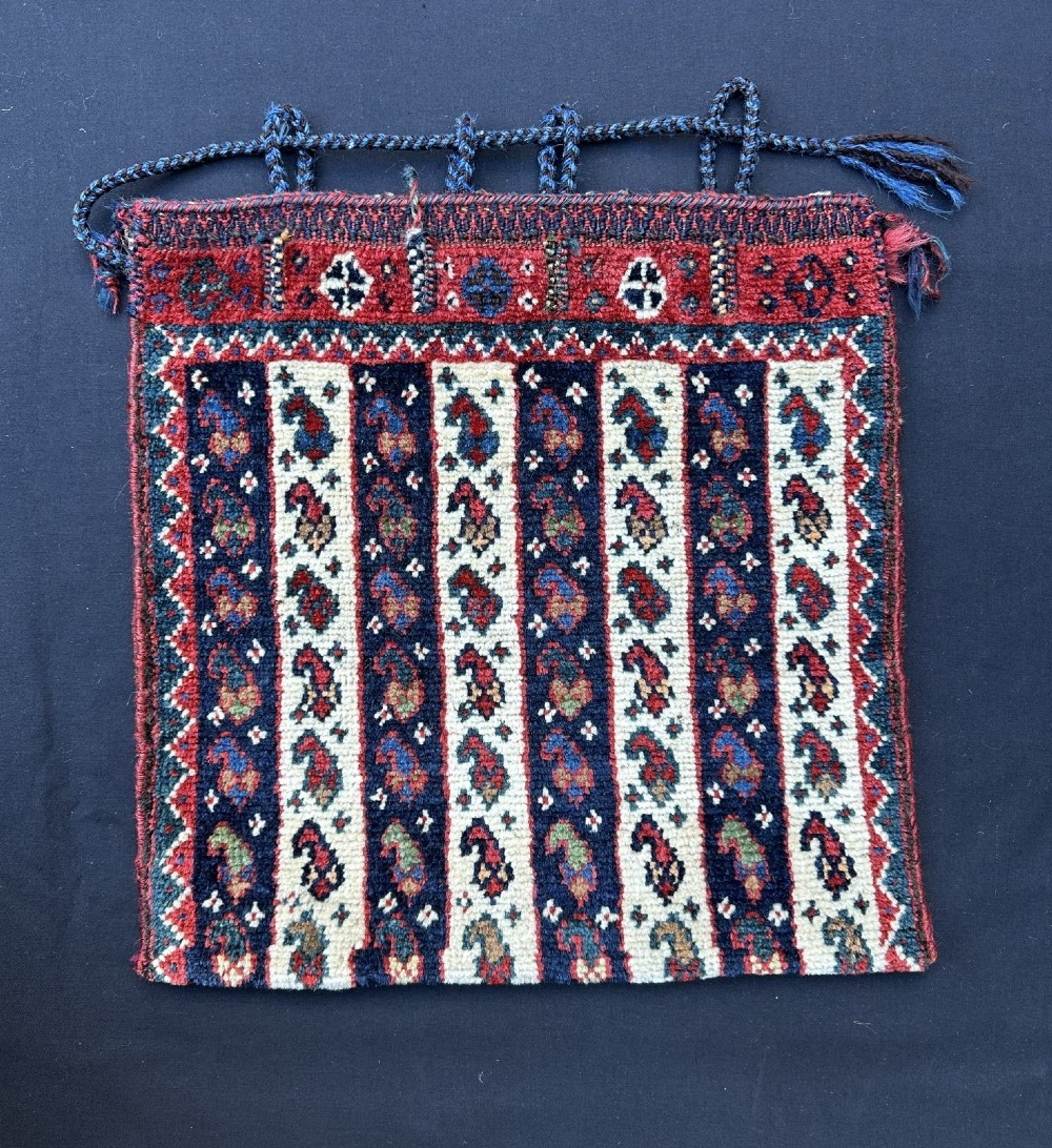 antique vanitybag qashqa'i confederacy amaleh tayefeh igder tireh fars province southwest persia